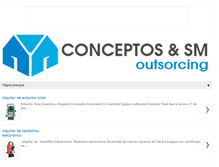 Tablet Screenshot of empresaconceptos.com